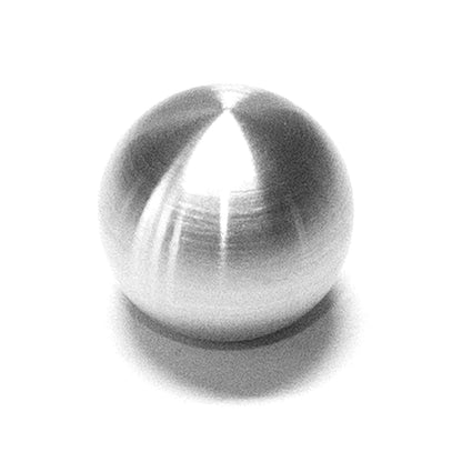 PRIOsteel decorative ball Full ball with thread Stainless steel balls Rod ball end cap - Set of 10 balls for M6 rod as decorative elements for railing fence staircase handrail holders made of stainless steel V2A