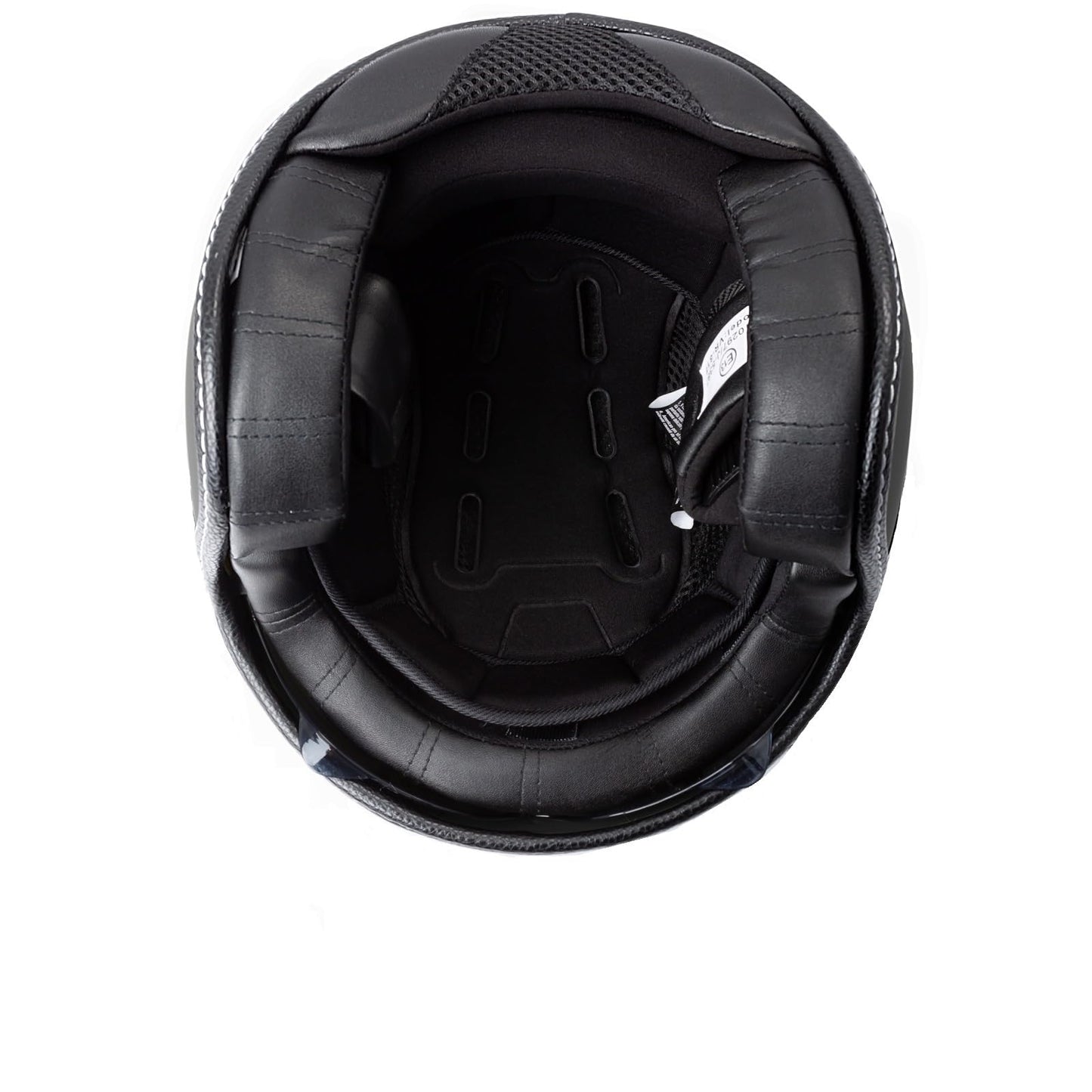 Motorcycle jet helmet Cafe Racer ECE 22-06 sun visor scooter white XXL