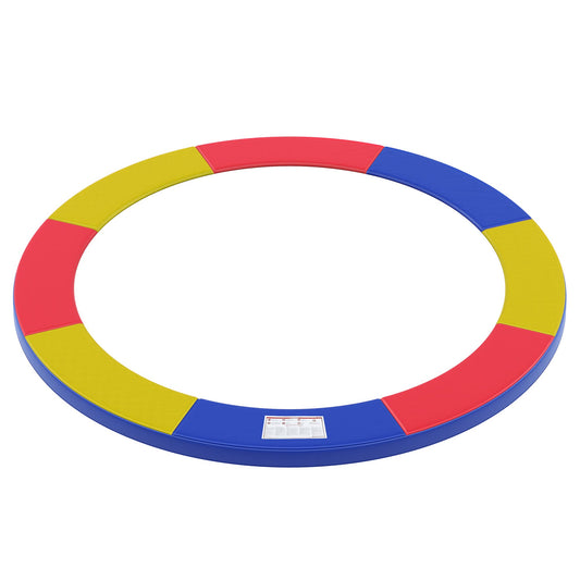 SONGMICS Trampoline Padding, Spring Cover in standard size for 305 cm trampolines, Ø 305 cm, 30 cm wide, UV-resistant, tear-resistant trampoline accessory, edge protection, Multicolor STP10RY