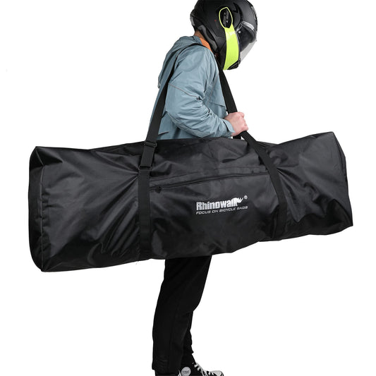 UBORSE E-Scooter Bag Electric Scooter Transport Bag Foldable Scooter Carry Bag Waterproof Scooter Storage Bag E-Scooter Accessory Protective Cover for Xiaomi 1S/M365 Segway Ninebot (black)