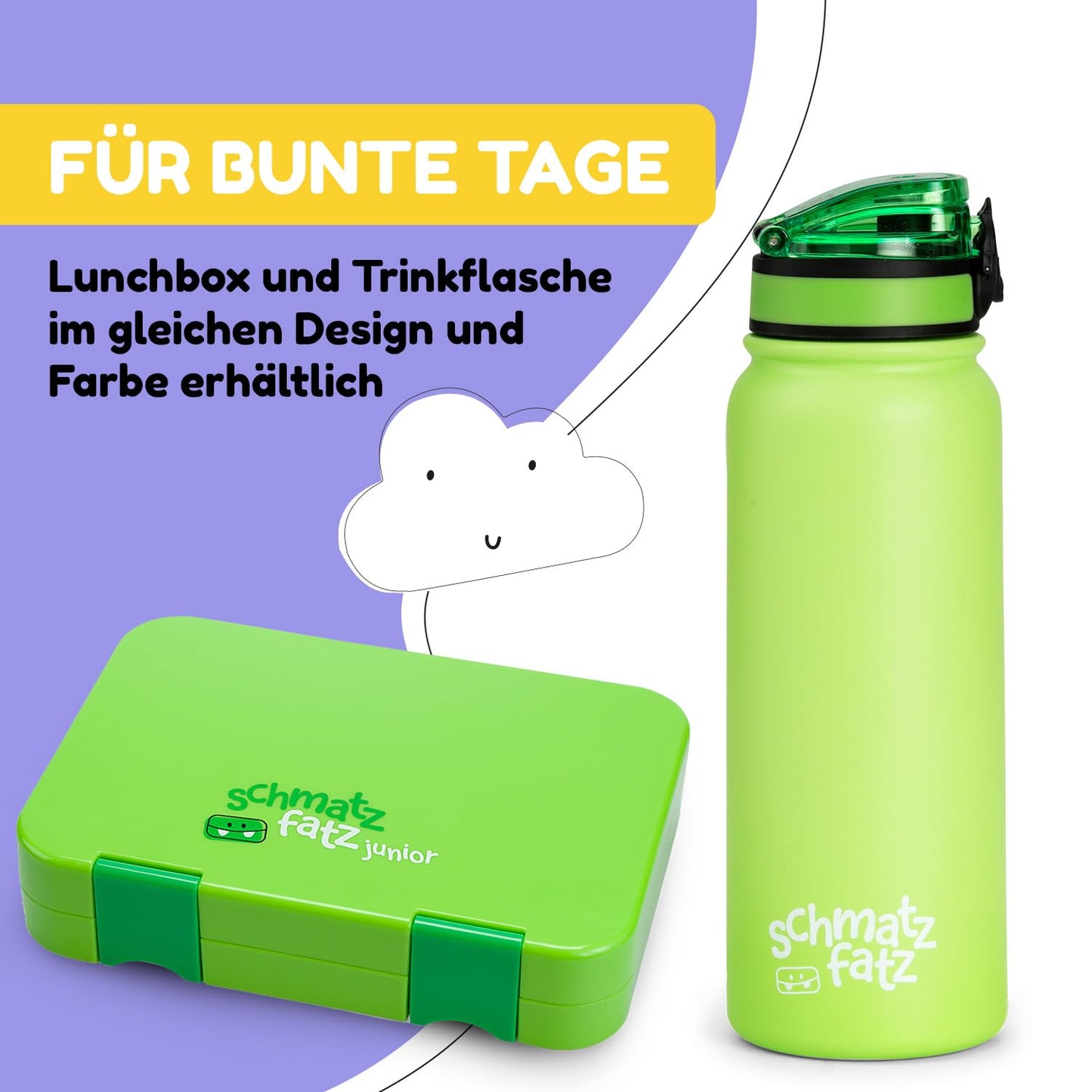 Munch Frenzy Thermos Bottle, Leak-Proof Kids Water Bottle, 550ml Stainless Steel Thermo Flask for School & Kindergarten, BPA-Free Water Bottle, Leak-Proof Bottles for Girls & Boys.