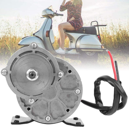 MAGT Gear Motor 12V 250W, High Performance Electric Motor Durable Pure Copper Pulley Gear Motor Accessory for Electric Scooter.