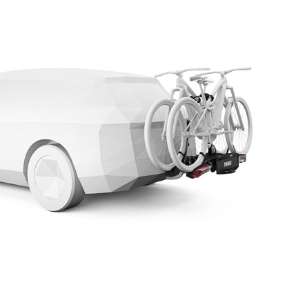 Thule Epos Hitch Mounted Bike Carrier for 2 Bikes, Black