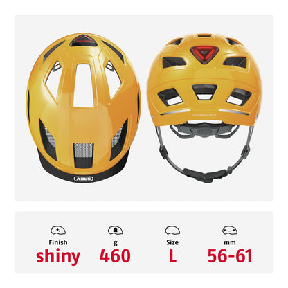 ABUS HYBAN 2.0 bike helmet, Yellow (icon Yellow), L