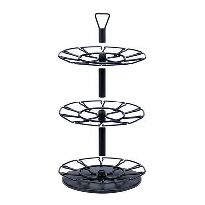 Flagship coffee capsule holder carousel 3 floors for Dolce Gusto capsule holder metal DIY install small for Nescafe Dolce Gusto (30 capsules)