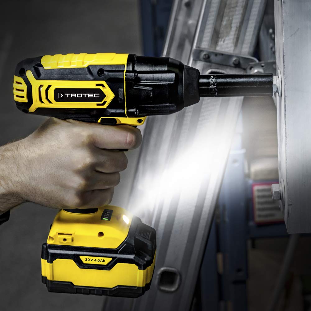 TROTEC cordless impact driver PIWS 10-20V screws turning impact wrench nuts tool DIYer craftsman