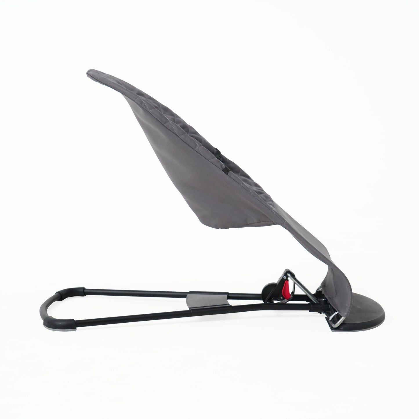 Reference to baby bouncer. Reference Belltop compatible with BabyBjorn Bouncer: Balance, Soft, and Bliss. Ergonomic baby bouncer seat. Hypoallergenic quilting. (Gray)