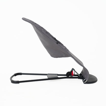 Reference to baby bouncer. Reference Belltop compatible with BabyBjorn Bouncer: Balance, Soft, and Bliss. Ergonomic baby bouncer seat. Hypoallergenic quilting. (Gray)