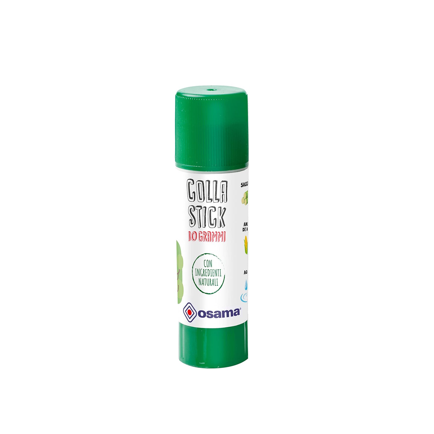 Osama - Glue Stick Extra Strong, 30 Pieces, 10g Glue Stick Set, Ideal for school and writing needs, office and university - smooth, durable and suitable for children, classic Natural.