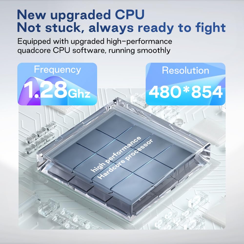 ZOKOE Mini mobile smartphone for kids 3-inch screen 2000mAh 3GB RAM 64GB ROM 2.0+5.0MP Face unlock 4G no contract phone (Black)