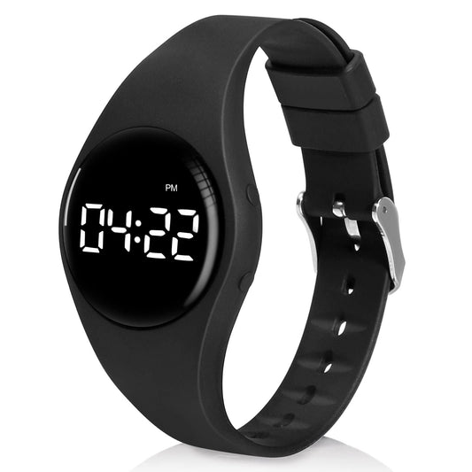 LEBEXY Pedometer Watch Simple Step Counter Without Bluetooth/Without App/Without Smartphone Fitness Bracelet Tracker for Walking Running for Women Men Fitness Watch for Swimming Sauna