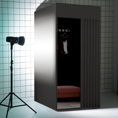 QJSZMEI Changing Room, Portable Easy Temporary Dressing Room, Mobile Changing Tent for Clothing Store Shopping Mall Office, Privacy Protection
