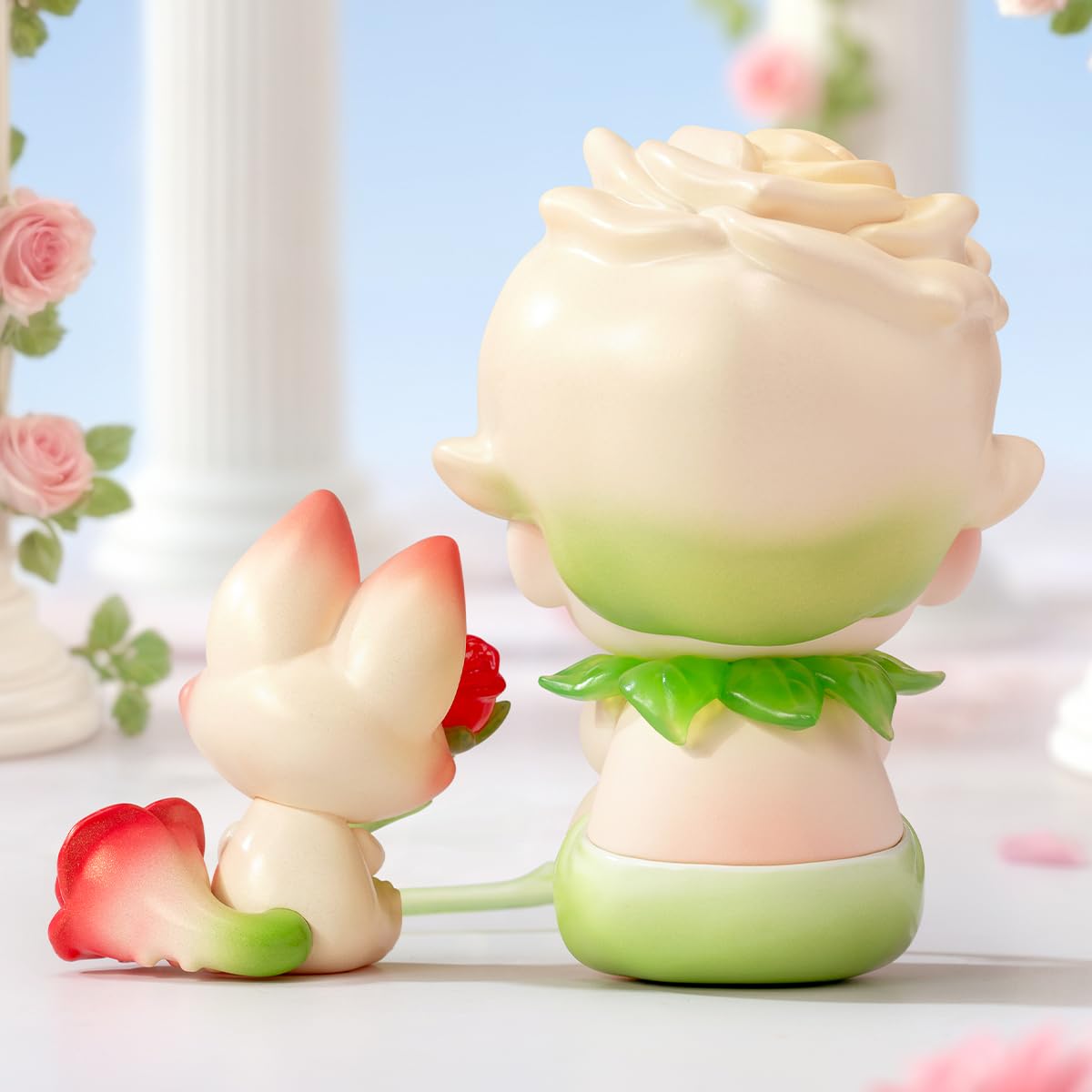 POP MART DIMOO Whisper of The Rose Figure Anime Action Figures Collectible Art Toy Toys Figurines Gift 1PC
