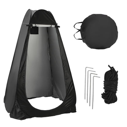 Trintion Pop-Up Toilet Tent - Portable Shower & Changing Room with UV Protection - Mobile WC Tent for Camping, Beach & Outdoor - Includes Carrying Bag