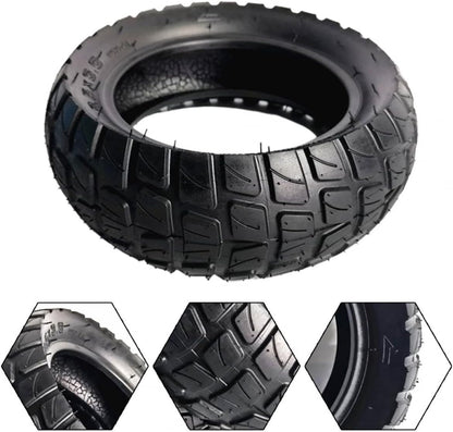 8.5-inch off-road tires and 8.5x2 (50-134) inner tube with valve extender and tire lever for Zero 8, 9, VSETT 8, 9, Inokim Light 2 E-scooter. Anti-slip replacement wheels.