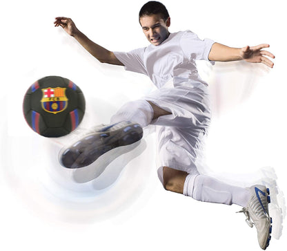 Roger's official football Barcelona Blaugrana. Black, gold, red, blue. Suitable for adults and children (size 5, large).