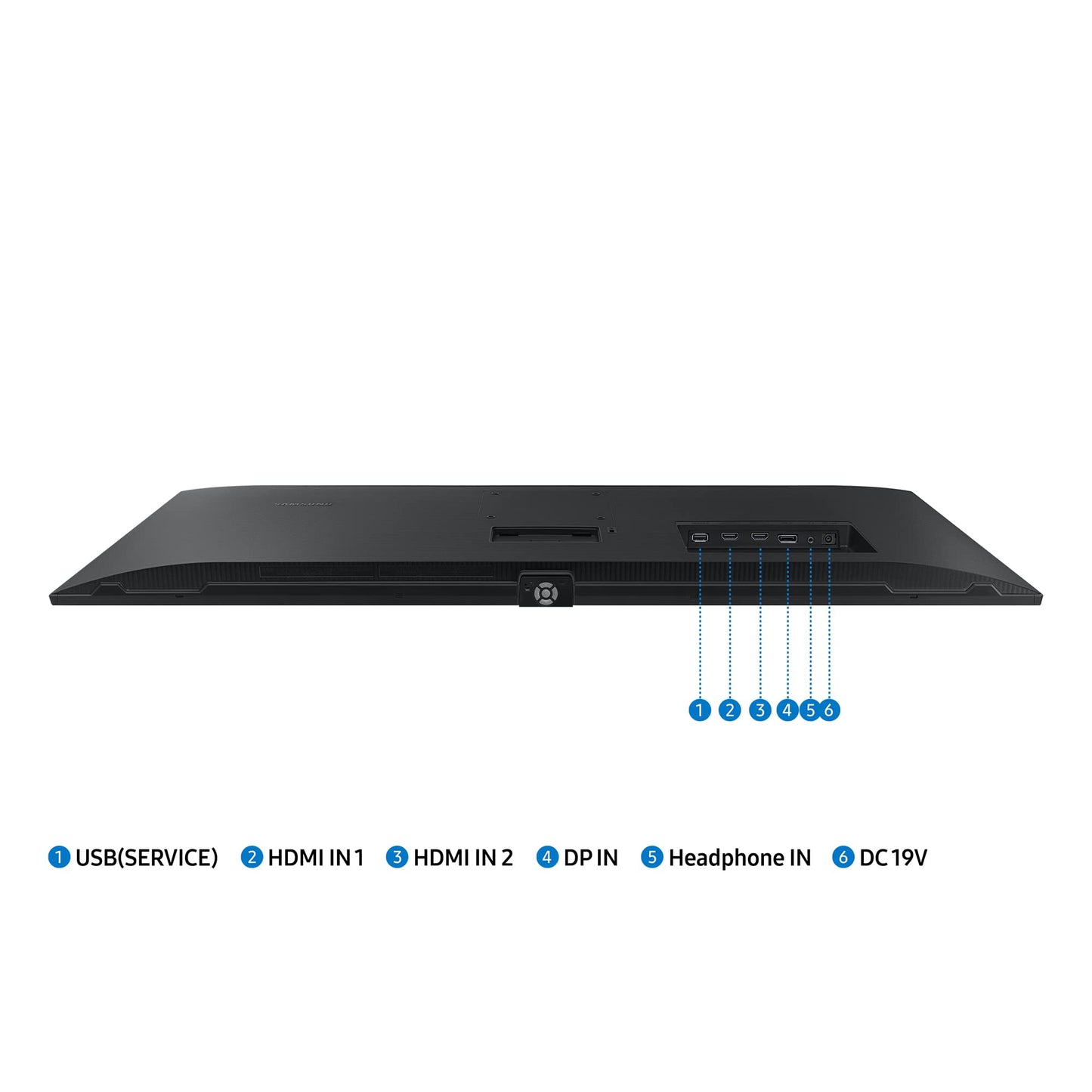 Samsung ViewFinity S50C monitor S34C500GAU, 34 inches, VA panel, Ultra WQHD resolution, Eco Saving Plus, AMD Freesync, HDR10, 5 ms response time, refresh rate 100 Hz, black.