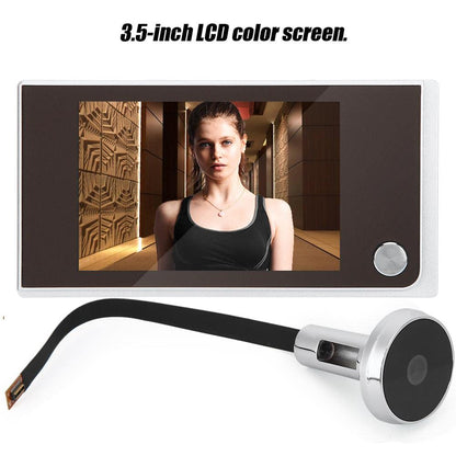 MAGT Door Viewer Camera, 3.5 inch LCD Digital Peephole 120 Degree Viewing Angle Door Camera Electronic Door Spy Camera Home Visual Door Viewer Door Eye