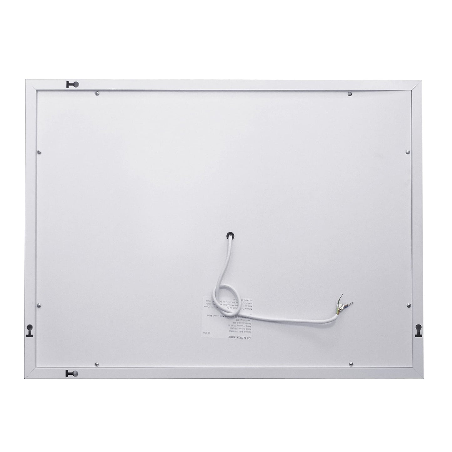 MEESALISA bathroom mirror 120x70 cm with lighting Large wall mirror LED mirror with touch Cool white, anti-fog, dimmable for bathrooms, living rooms