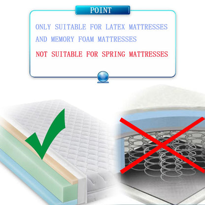 YZMY vacuum bags for mattresses, vacuum-sealed mattress cover for moving/storage of foam mattresses, 80% compression, 2 straps (Size: 240x250cm)