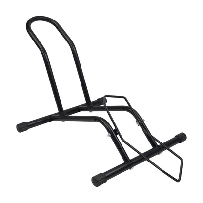 MEGHNA Bicycle Stand Professional Floor Free-standing Stand Adjustable Bike Parking Stand for all bikes 16''-29'' Mountain Bike Road Bike MTB Black