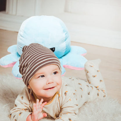 KUNSTIFY Giant Octopus Plush Toy, Mood Plush with Kraken Design, 80cm.