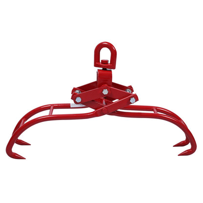 Wiltec forestry tongs for tree trunks up to 1310 mm, 1500 kg pulling force, wooden tongs lifting tongs gripping tongs with 4 clamping spindles