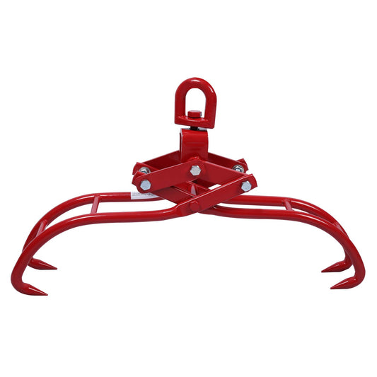 Wiltec forestry tongs for tree trunks up to 1310 mm, 1500 kg pulling force, wooden tongs lifting tongs gripping tongs with 4 clamping spindles