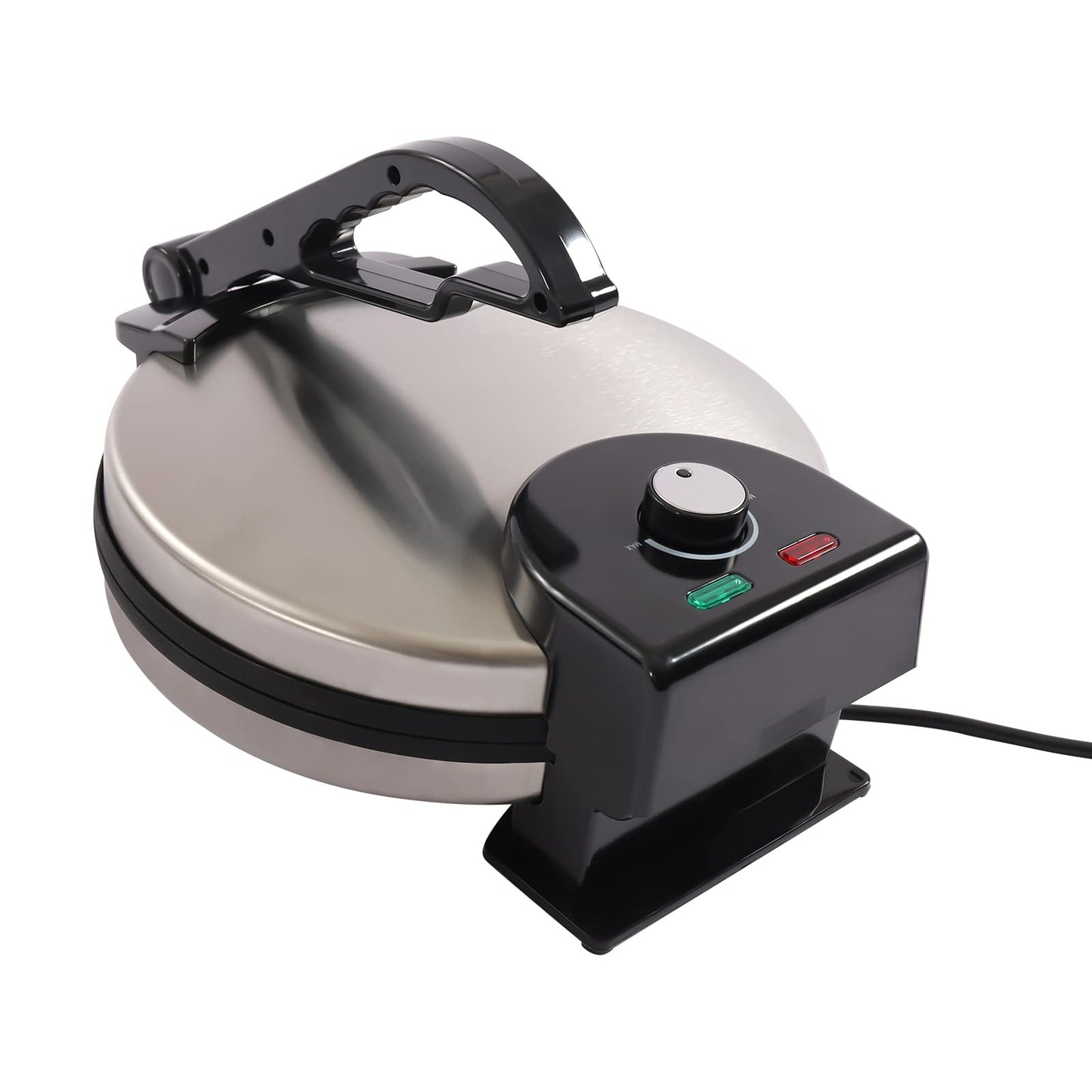 Electric chapati roti maker, electric chapati baker flatbread, temperature adjustable, up to 200°C flatbread tortilla press for pancakes, omelets, and crepes.