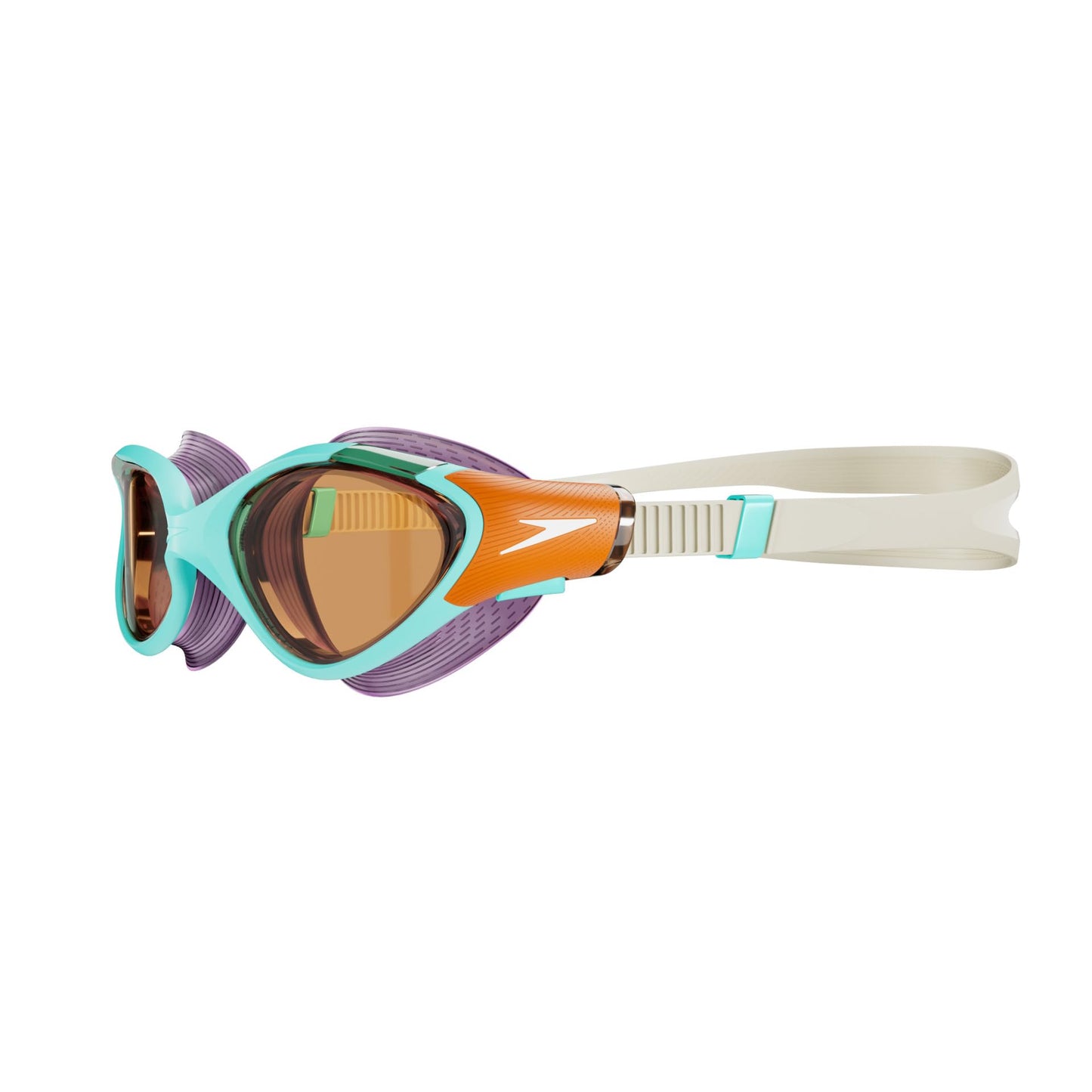 Biofuse 2.0 Swim Goggles | Designed for Women | Patented Adjustable Mechanism | Anti-fog | Waterproof | Comfortable Fit