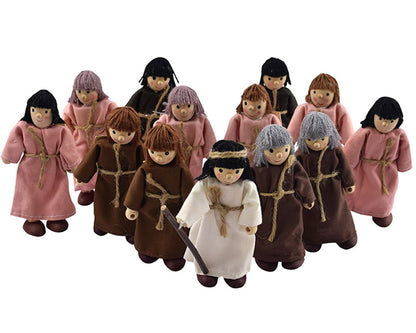 Tiny "Apostle Doll Set (small)