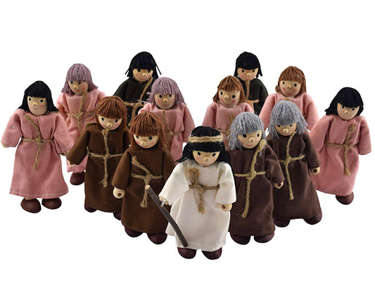 Tiny "Apostle Doll Set (small)