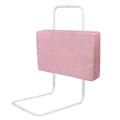 UISEBRT bed rail 60cm, child bed guardrail for kids, adjustable height safety guardrail for toddlers, babies, and children, pink.