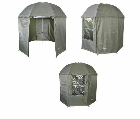 Carp On fishing umbrella 2.5m closed umbrella tent fishing umbrella with window 5 Seasons umbrella fishing umbrella closed, waterproof carp tent fishing umbrella fishing tent