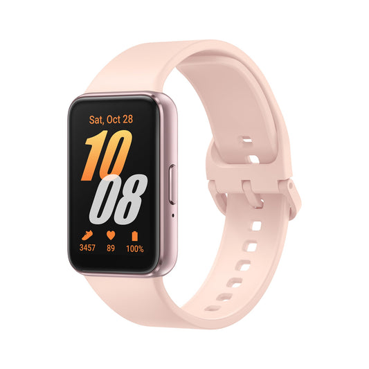 Samsung Galaxy Fit3 Smartwatch, fitness watch as fitness and activity tracker, Pink Gold, Includes 36 months manufacturer's warranty [Exclusive to Amazon]