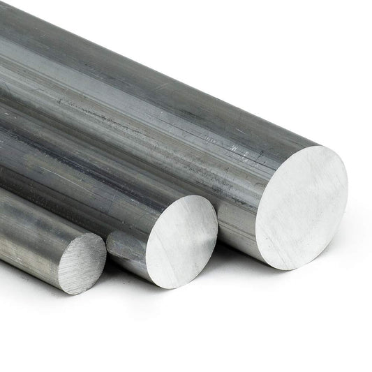 Aluminum round diameter Ø 24mm | Length = 1000mm (100cm) Round rod for turning, milling, drilling, sawing