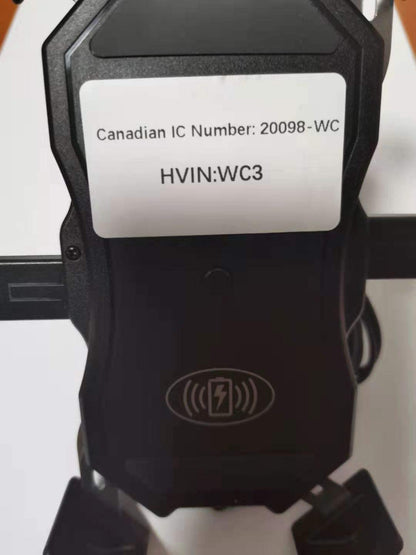 iMESTOU waterproof motorcycle phone holder IP67 with wireless Qi/USB C 3.0 charger Anti-theft handlebar mount phone holders Double socket arm aluminum base for 3.5-6.1 inch smartphones