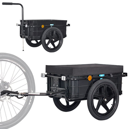 Tiggo VS Plus bicycle cargo trailer & handcart with 70 liter transport box bike trailer transport cart 20317