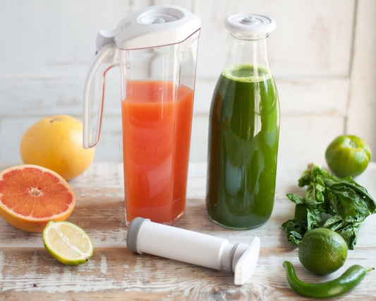 Juice preservation set, airtight, canner