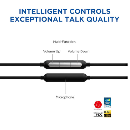 1MORE Triple-Driver Headphones, Wired In-Ear Hi-Fi Earphones with High Resolution, Audio Stereo Bass, MEMS Microphone, In-Line Remote Control High-Fidelity for Smartphones/PC/Tablet - Silver