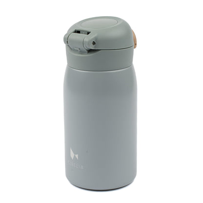 Fabelab water bottle for kids 320 ml | Kids water bottles with planet design | Stainless steel BPA-free water bottle | School leak-proof water bottle