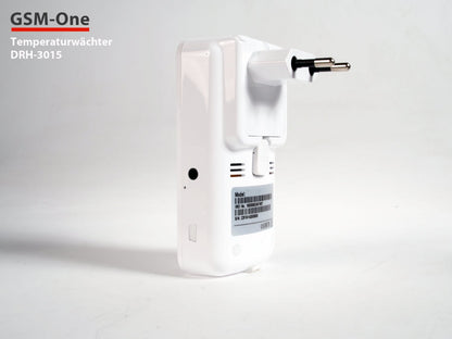 GSM temperature monitor, frost alert, heat alert, power outage alert by GSM-One 4G/LTE DRH-3015-V4
