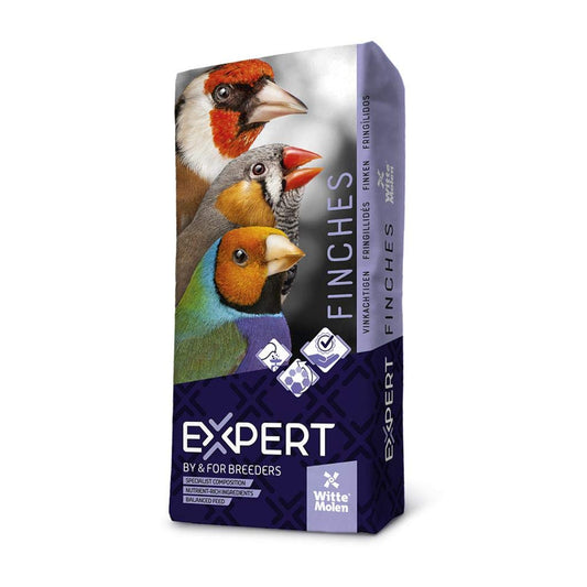 White Mill, Expert Goldfinch Red 15kg, bird feed, diverse selection of high-quality seeds, special blend, high fat content.