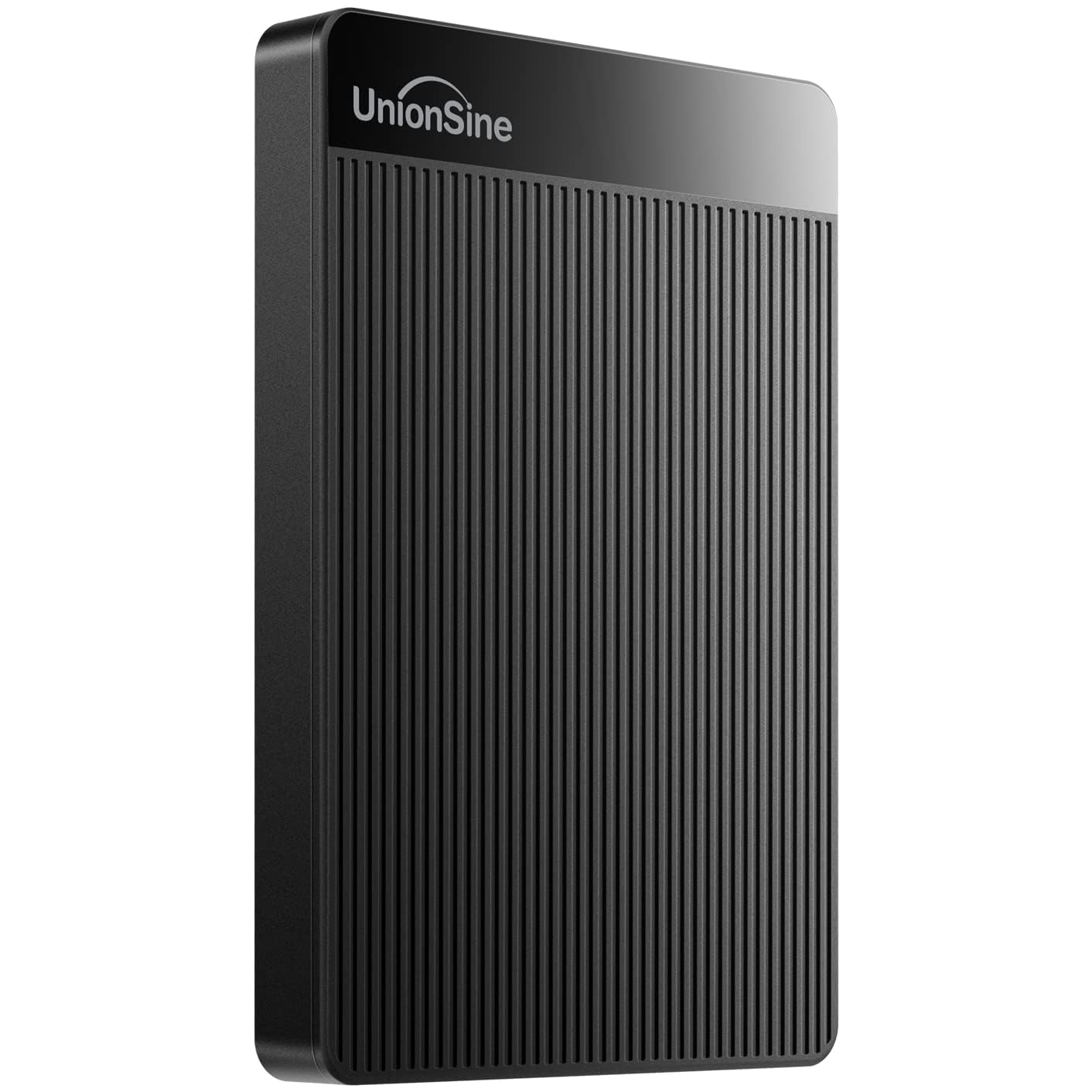 UnionSine External Hard Drive 500GB ultra-thin portable 2.5 inch USB 3.0, SATA, HDD storage for PC, Mac, TV, Wii U, Xbox, PS4 (Black) HD2510