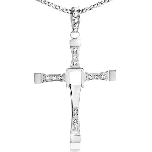 SAGA GIOIELLI® necklace Fast and Furious stainless steel incl. gift box