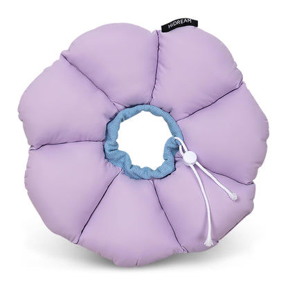 ALLSOPETS Cat Recovery Collar - Adjustable Cone Collar for Pets Soft and Comfortable, Waterproof and Lightweight - Ideal for kittens, cats, small dogs, and rabbits. Purple.