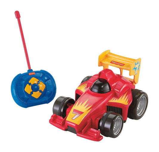 Fisher-Price Remote Control Car for Kids 3 Years and Up | My First Remote Control Car for Kids 3+ | Remote Controlled Racing Car | Gift, 3 Years; Boy, Girl | Kids' Toys 3+ Years, GVY94