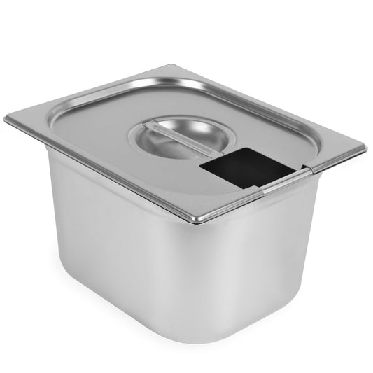 Allpax Sous Vide Insulation Kit GN 1/2: GN 1/2 container (200mm) with insulation + GN 1/2 lid with cutout including insulation.