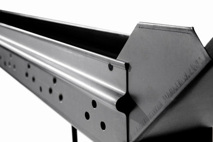 Fabermec Barbecue Skewer Grill Charcoal Grill for Meat Skewers, Sausages, Skewers 110 cm made of iron, made in Italy.