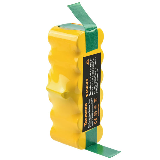 Tecmana 14.4V 4.8Ah replacement battery for iRobot Roomba 500 600 700 800 R3, 531 555 581 595 620 650 770 780 871 870 880